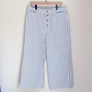 Madewell Wide Leg Printed Denim Pants